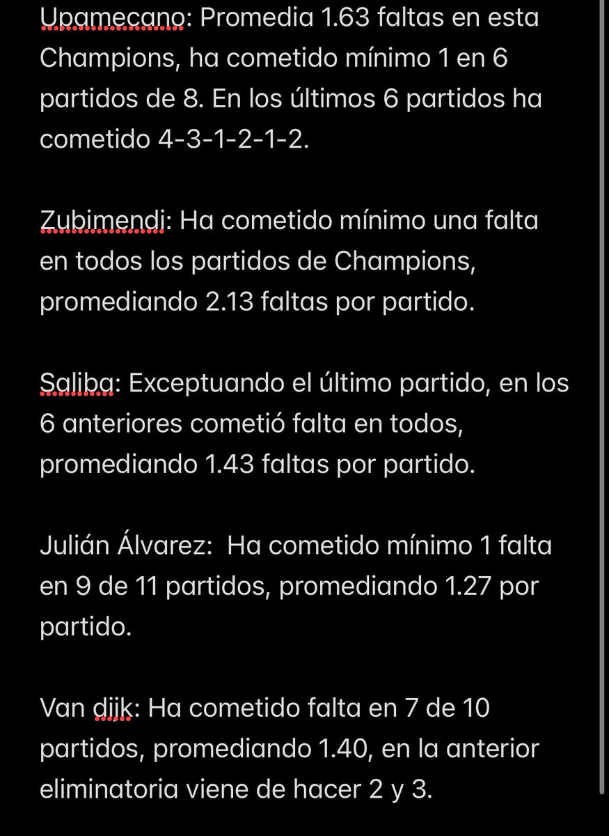🍀Os dejo por aquí una Funbet 5,50 con su análisis de faltas cometidas.

🚬Y un regalito de cuota 55,5 donde en la ida de octavos los 4 cumplieron la línea.