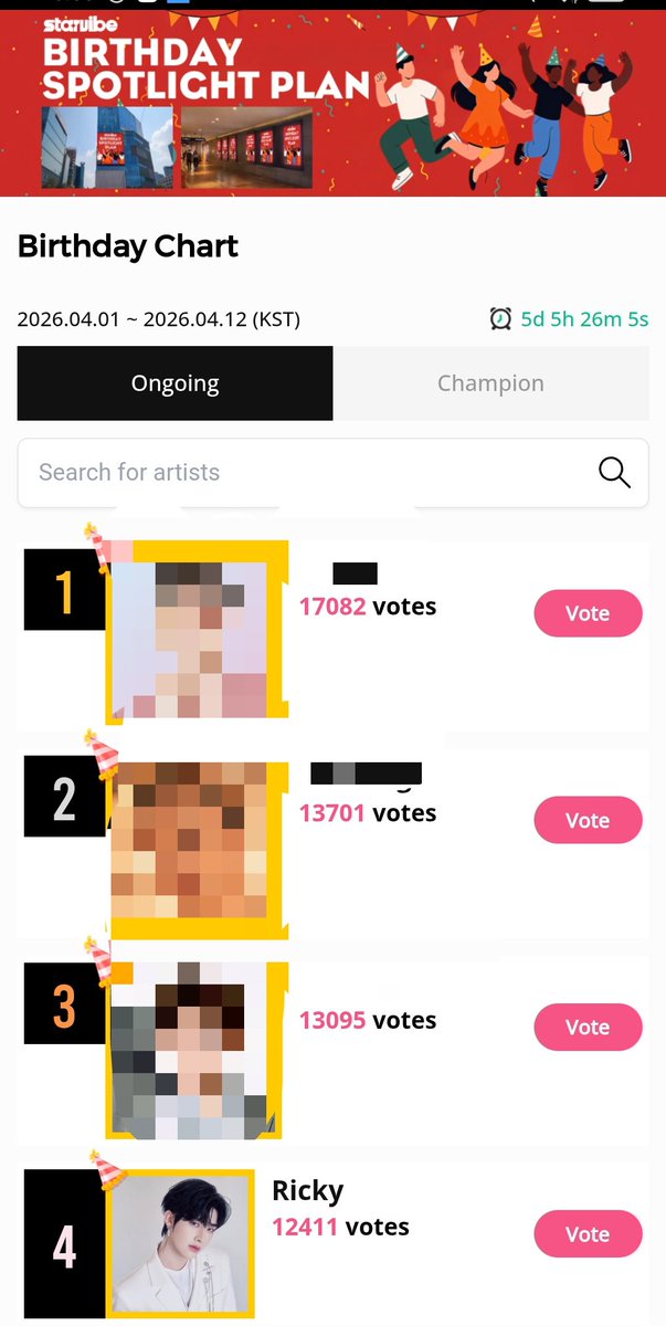 RICKY VOTING tweet media