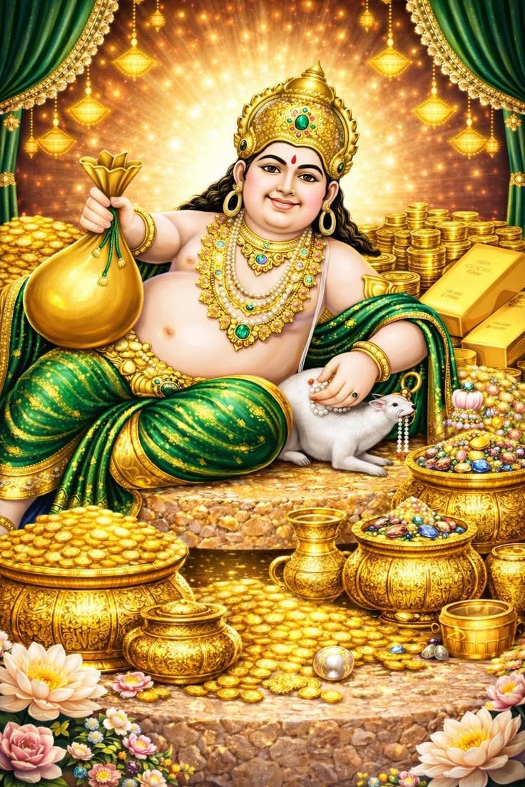 True prosperity is the divine gift of Lord Kuberan.