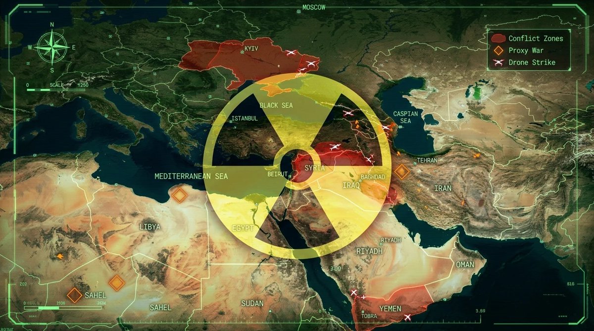 🚨 are you paying attention to what's actually keeping the world from a third world war right now..

it's not the United Nations.. their security council has been deadlocked for decades..

it's not diplomacy.. the USA and China can barely have a phone call without threats..

it's