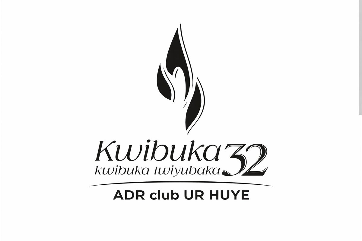 Today, #ADR club _ur_huye  joins all Rwandans and the world in commemorating the 32nd anniversary of the 1994 Genocide against the Tutsi.We honor the victims, stand with survivors, and renew our commitment to peace, unity, and justice.