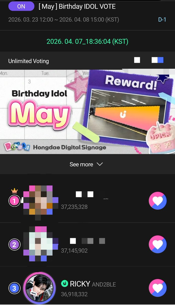 RICKY VOTING tweet media