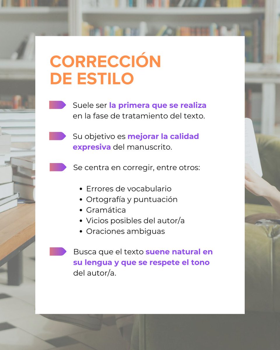 Filolobolsillo's tweet photo. ¿Sabías que no todas las correcciones son iguales? Cada texto pasa por distintas revisiones que ayudan a elaborar un producto con la mayor calidad posible. ✨

💡 Como autor/a, debes saber qué servicio contratar.
💡 Como corrector/a, debes entender qué te están pidiendo. https://t.co/HI1MnwJf81