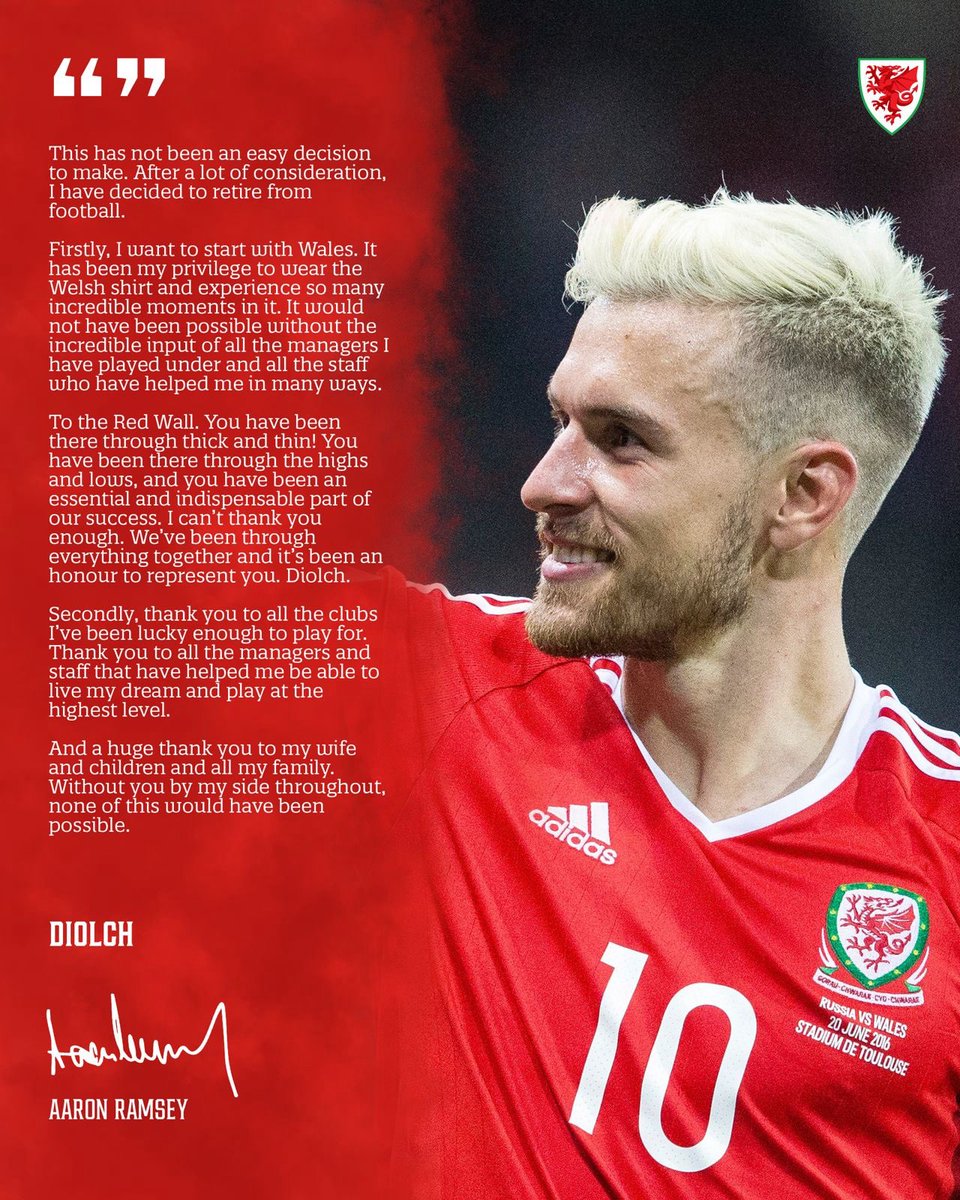 Aaron Ramsey tweet media