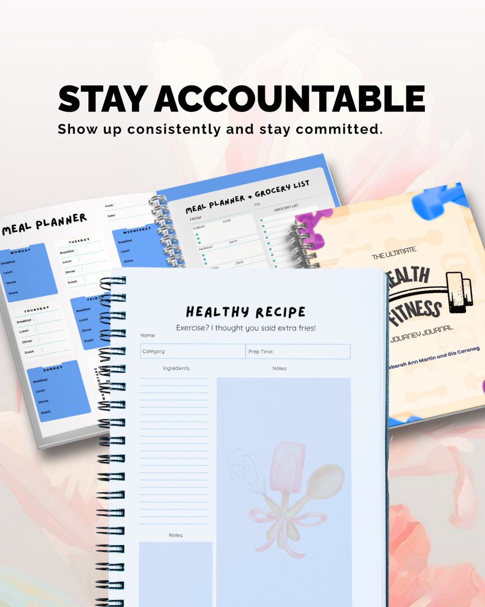 DeborahMar35329's tweet image. This journal helps you:
 • Define what you want
 • Track your progress
 • Stay accountable
 • Reflect and adjust

amazon.com/dp/B0F64M87S9?… 

#GoalSetting #TrackYourProgress #FitnessGoals #WellnessTracking #SelfDiscipline
