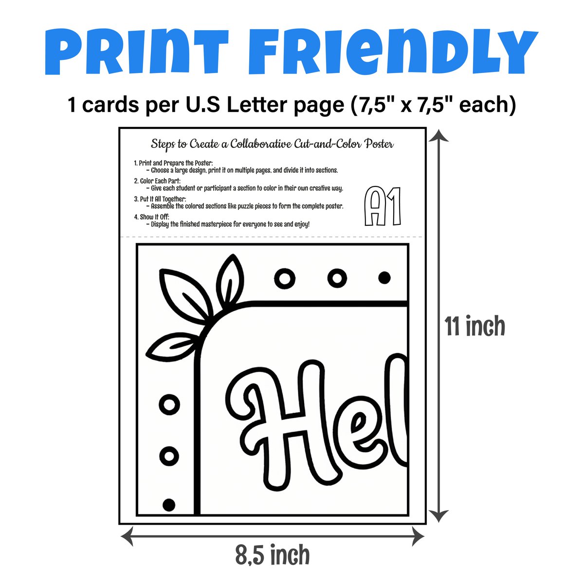 AvenuesLearning's tweet image. Say HELLO to May 🌸☀️
Fun collaborative coloring poster for your classroom!
Students create one BIG beautiful display together 🎨
“Hello May, Let’s Bloom!”
#TeachersPayTeachers #SpringActivities #ClassroomDecor #ColoringPoster

teacherspayteachers.com/Product/Hello-…