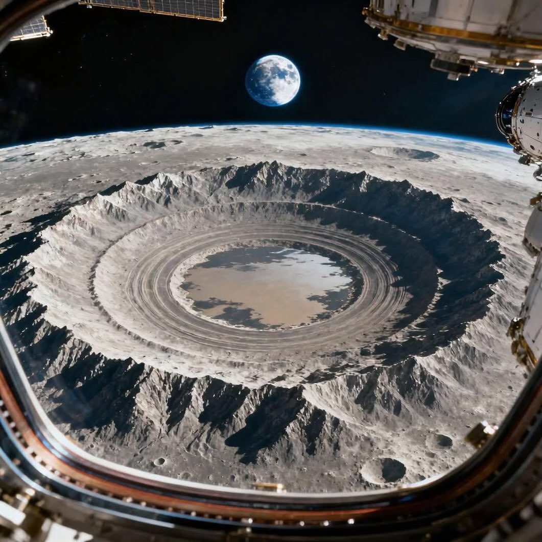 NaranbaatarTsa1's tweet photo. Түүхэн мөчийн гэрч болцгоов 🌕🛰️

Хүн төрөлхтөнд анх удаа Сарны гадаргуу дээрх өргөн уудам, нууцлаг бүс болох Orientale Basin бүхэлдээ ил болж, хүний нүдэнд бүрэн харагдлаа. Энэ гайхамшигт амжилтыг Artemis II багийнхны асар их хүчин чармайлтын үр дүнд бий болгожээ. https://t.co/miR5Q8K8gr