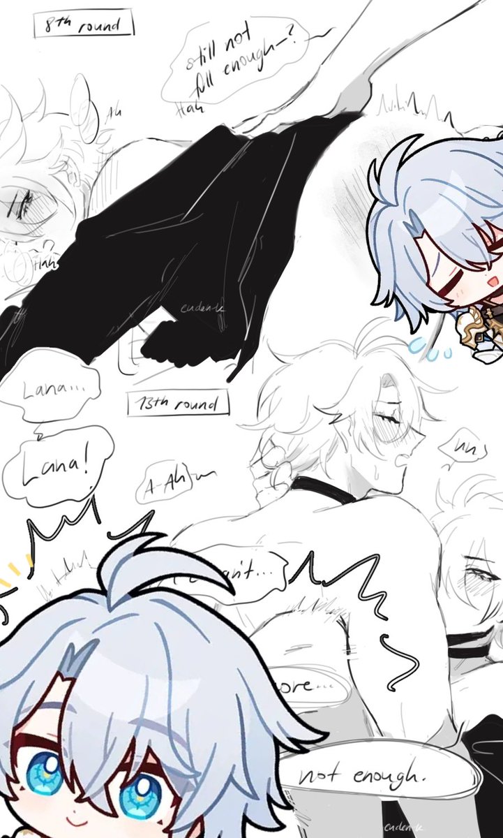 endenope's tweet photo. some AU doodles #phaicest in which khas goes into a long overdue heat 1/2

(full on ppk) https://t.co/7xaWzRXCJg