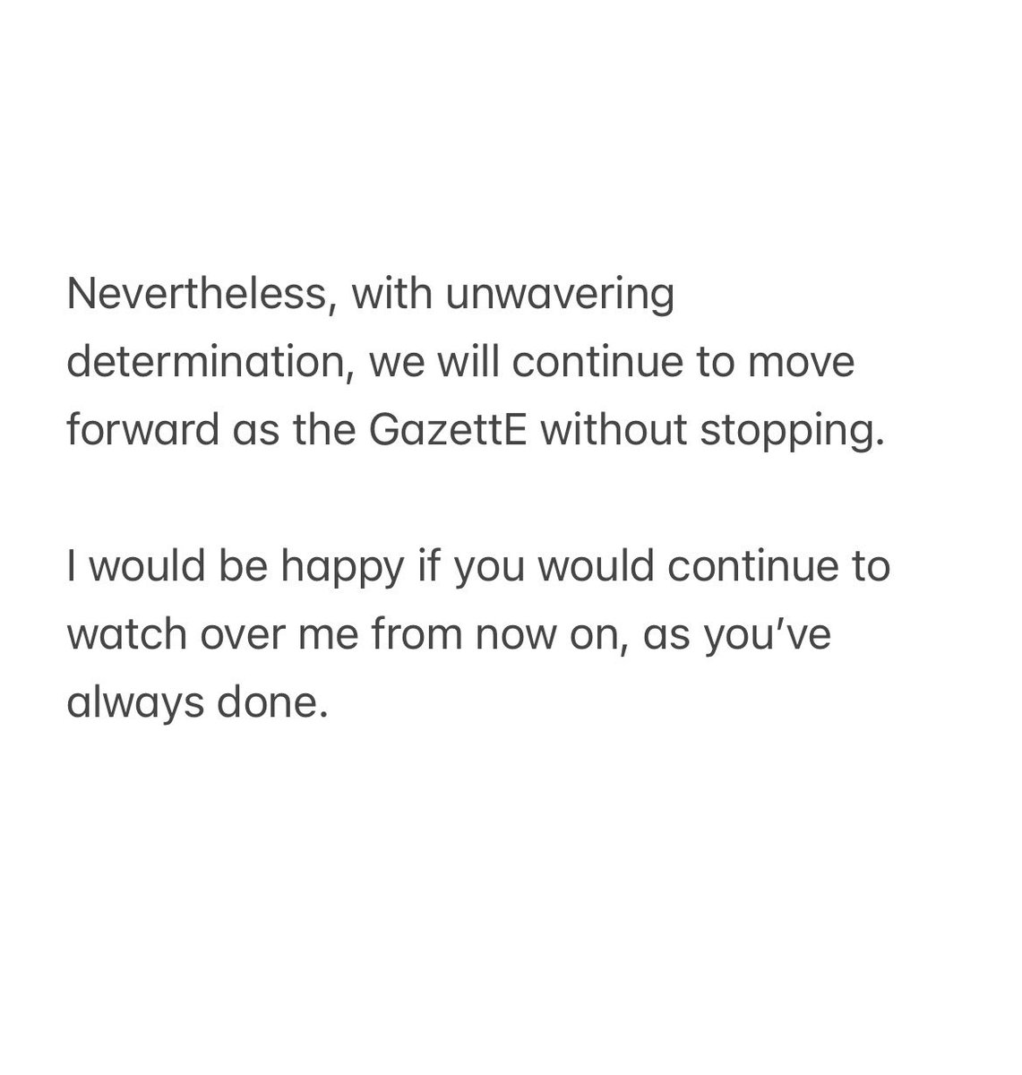 GazeTickTrans's tweet photo. #theGazettE #Kai
Kai’s comment on Aoi’s expulsion from The GazettE. Each of the comments are quite long, so I have decided to post them in a screenshot format. https://t.co/taiwVTXPXC