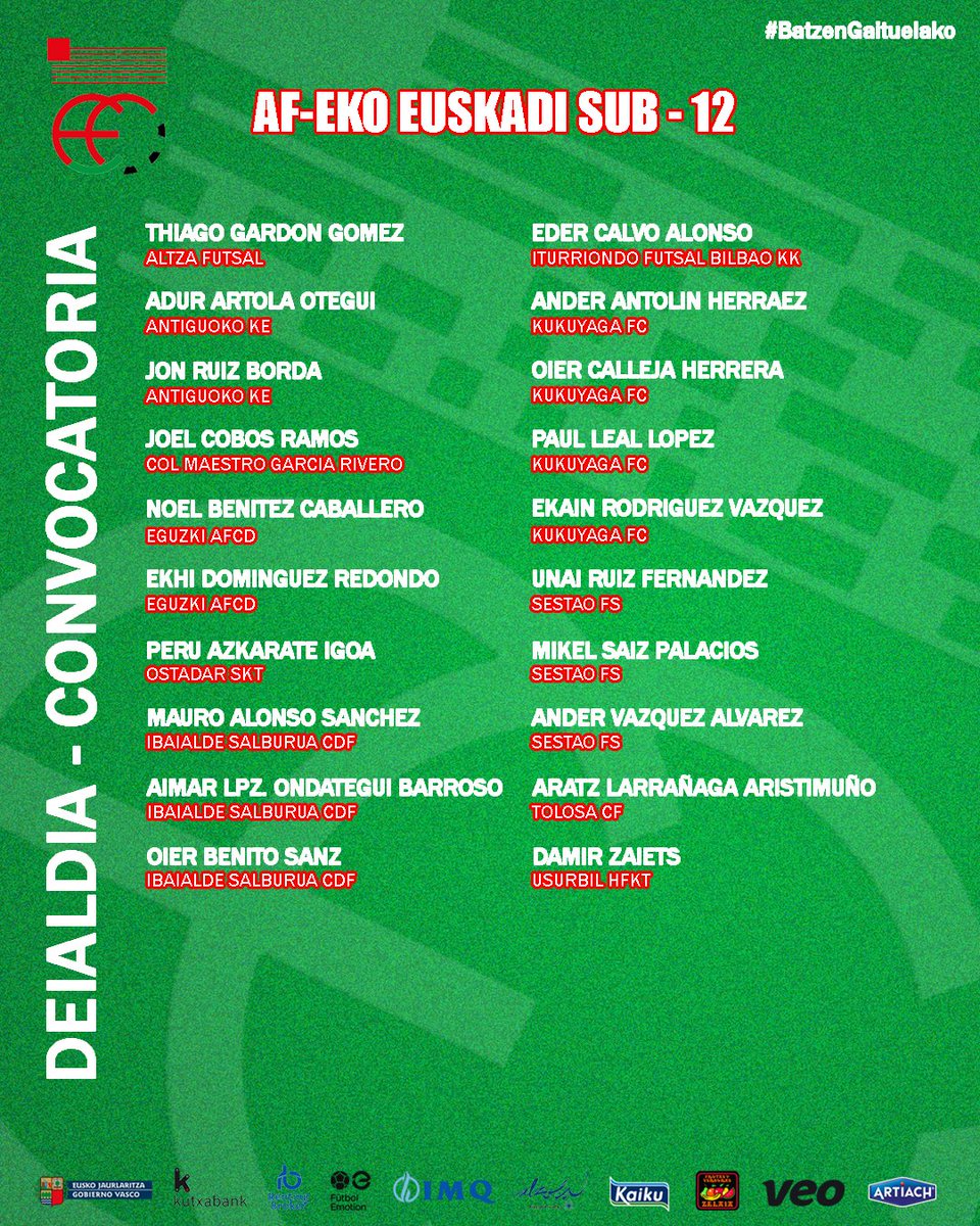 Euskadiko Futbol Federakundea - Federación Vasca tweet media
