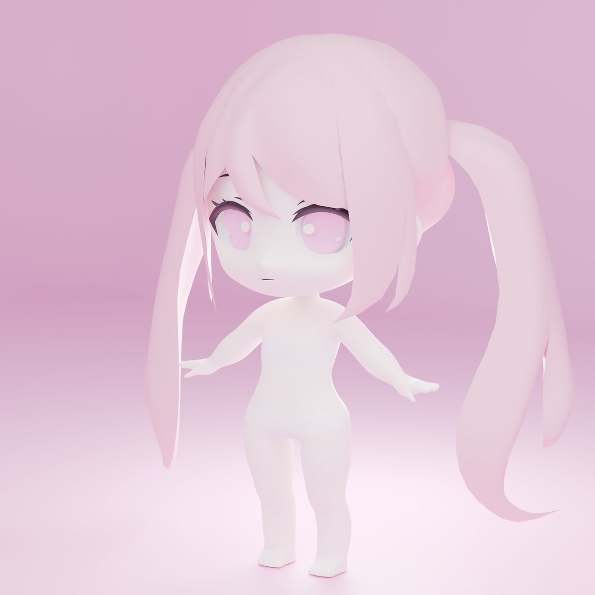 LUX__stellae's tweet photo. 『 可愛いSDで挑戦するBlenderキャラクターモデリングチャレンジ ー 3DアニメーターminusT 』

髪型４種の完成
やっぱり髪の毛が一番難しいかも

#Coloso #b3d https://t.co/zrz9OtaRs2
