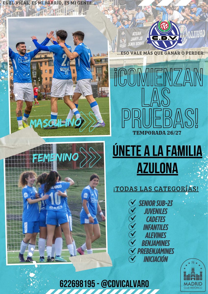 C.D. Vicálvaro ⚽️ tweet media