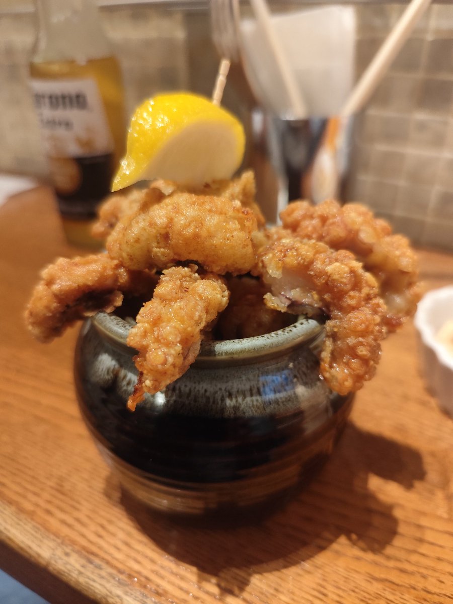 まるでタコ
#タコの唐揚げ
#StandbarIKUTA