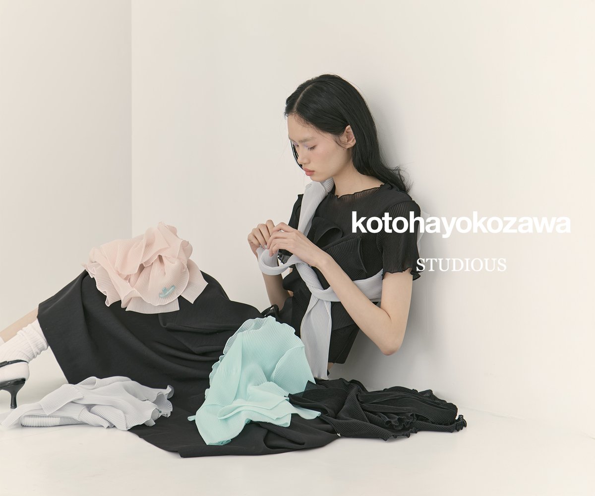 kotohayokozawa × STUDIOUS LOOK公開✨ ※▽入荷通知リクエスト登録の