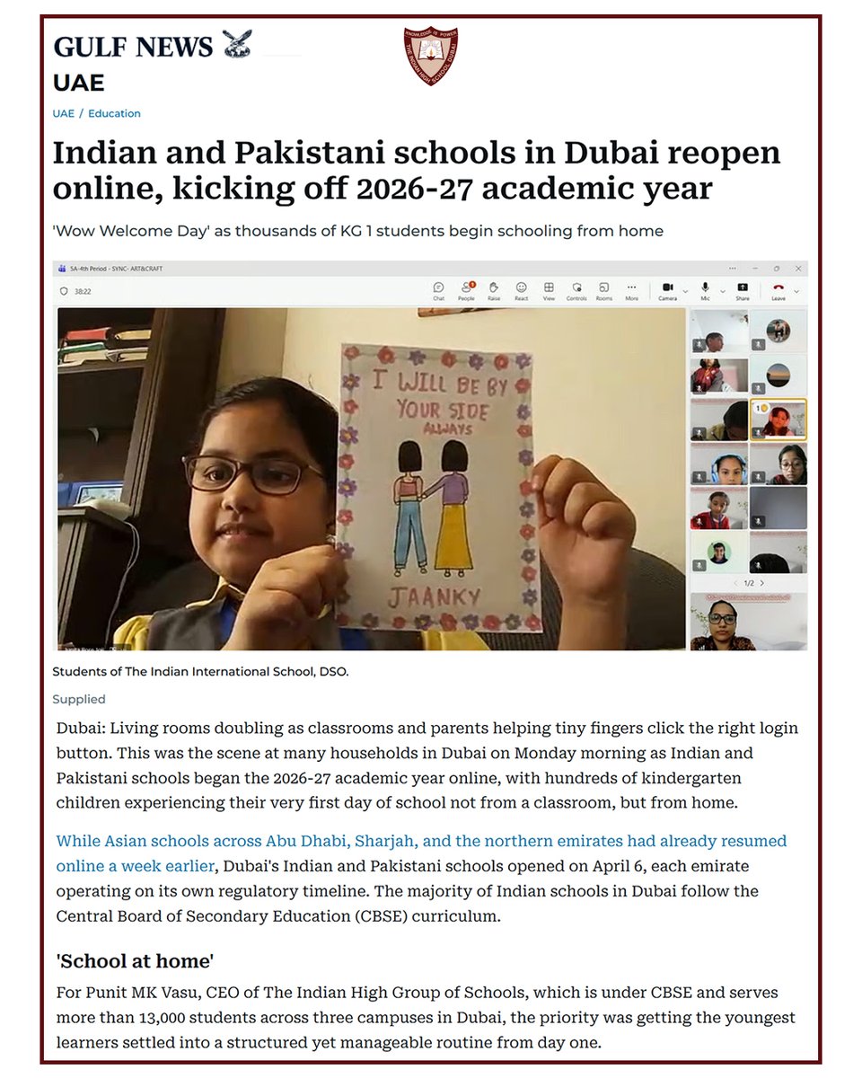 IndianHighSchool_DXB tweet media