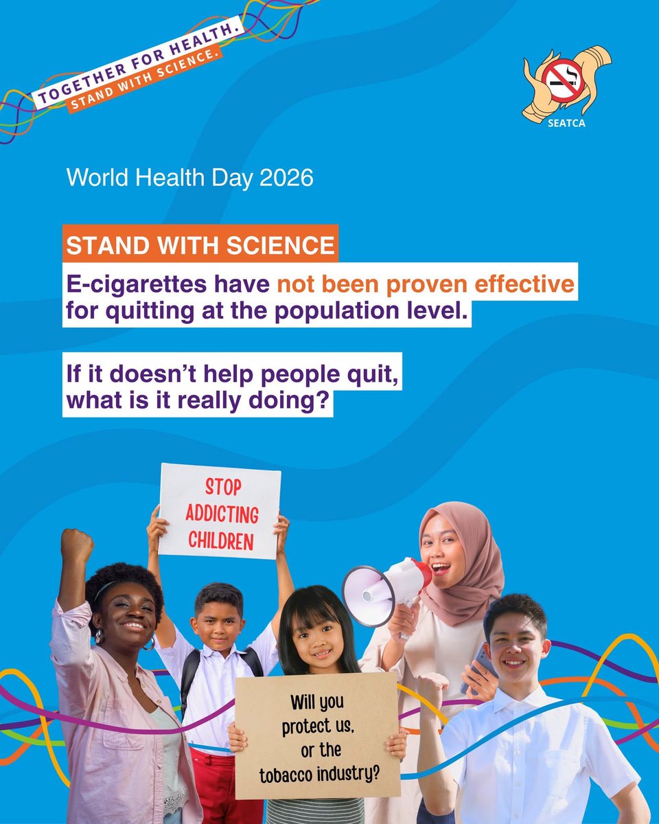 SmokeFreeMY's tweet photo. @KLbarLA21 @ASNBmy_official @merdeka_118 @DBKL2u @kpkt_gov @NgaKorMing @hannahyeoh @DrDzul @KKMPutrajaya @JKWPKLP @uipjkwpklp @doshmalaysia @FctcMalaysia @ASNBmy_official Sila nasihatkan petugas anda VAPE BUKAN PERANTI BERHENTI MEROKOK. Berikut nasihat @WHO tentang bahaya semua produk merokok spt di capaian https://t.co/CHkPXCDiqu &amp; poster @SEATCAdotOrg https://t.co/iq0I6y5tt2