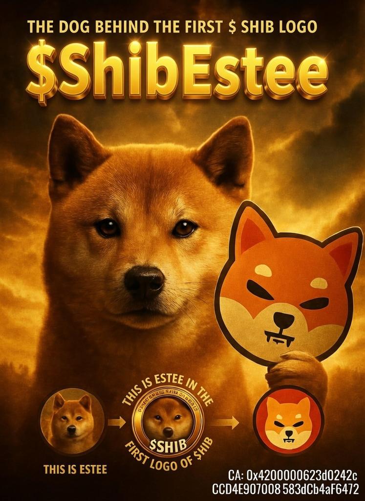 ConqviC's tweet photo. GM ☀️ CRYPTO FAM 

IF YOU'RE NOT HOLDING $ShibEstee in your portfolio, you're wrong.
If you're looking for a potential low Cap gem 💎 with a strong 💪 community ✴️ backing it...I have a bet 💯 I have given my trust,for you.

DYOR https://t.co/nYy7ps6ymK