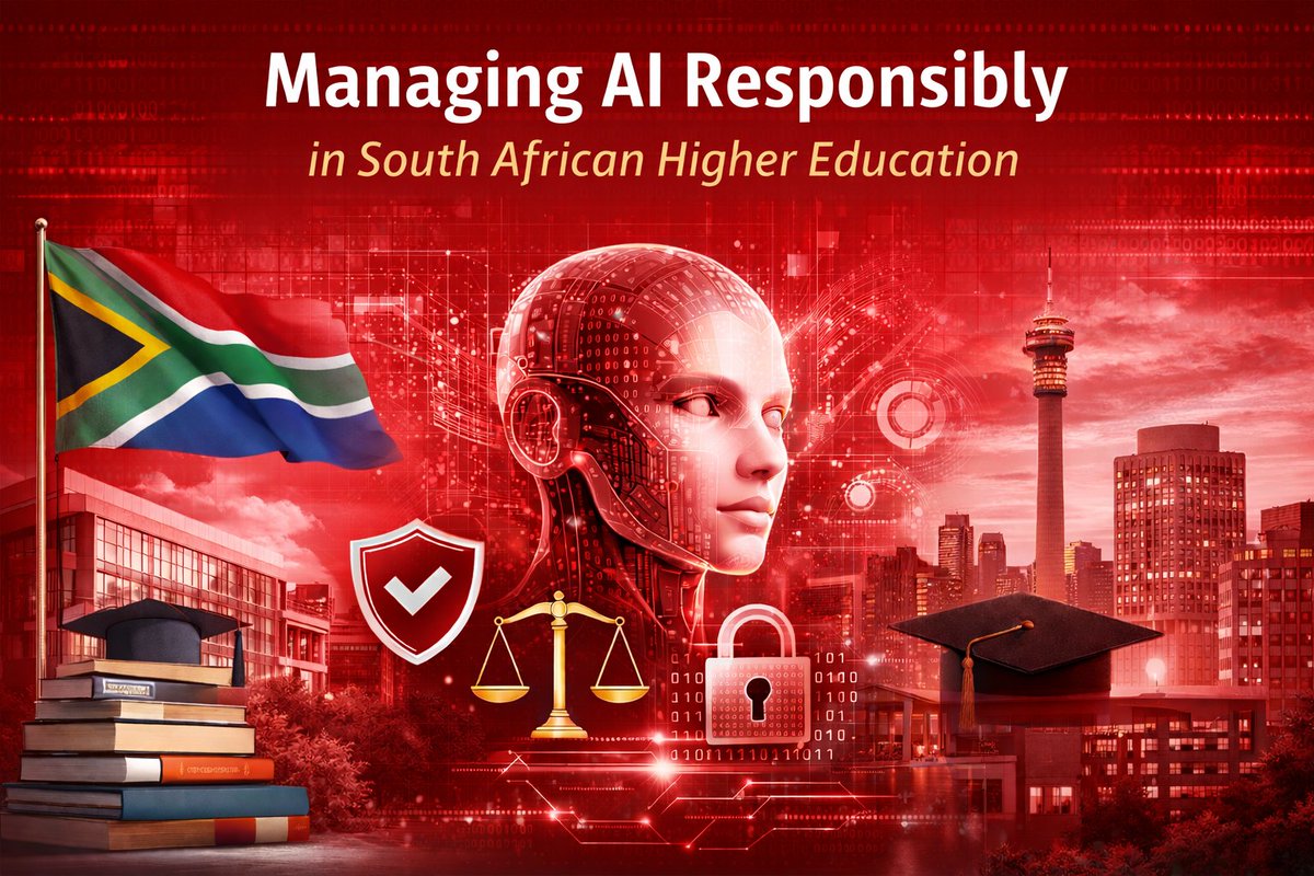 REGENT_BSchool's tweet image. AI is reshaping higher education. Governance ensures fairness, transparency, and accountability in how universities use AI.

Explore Regent’s insights on responsible AI adoption.

Read more: link.regent.ac.za/ux 

#SurroundYourselfWithSuccess #RegentBusinessSchool