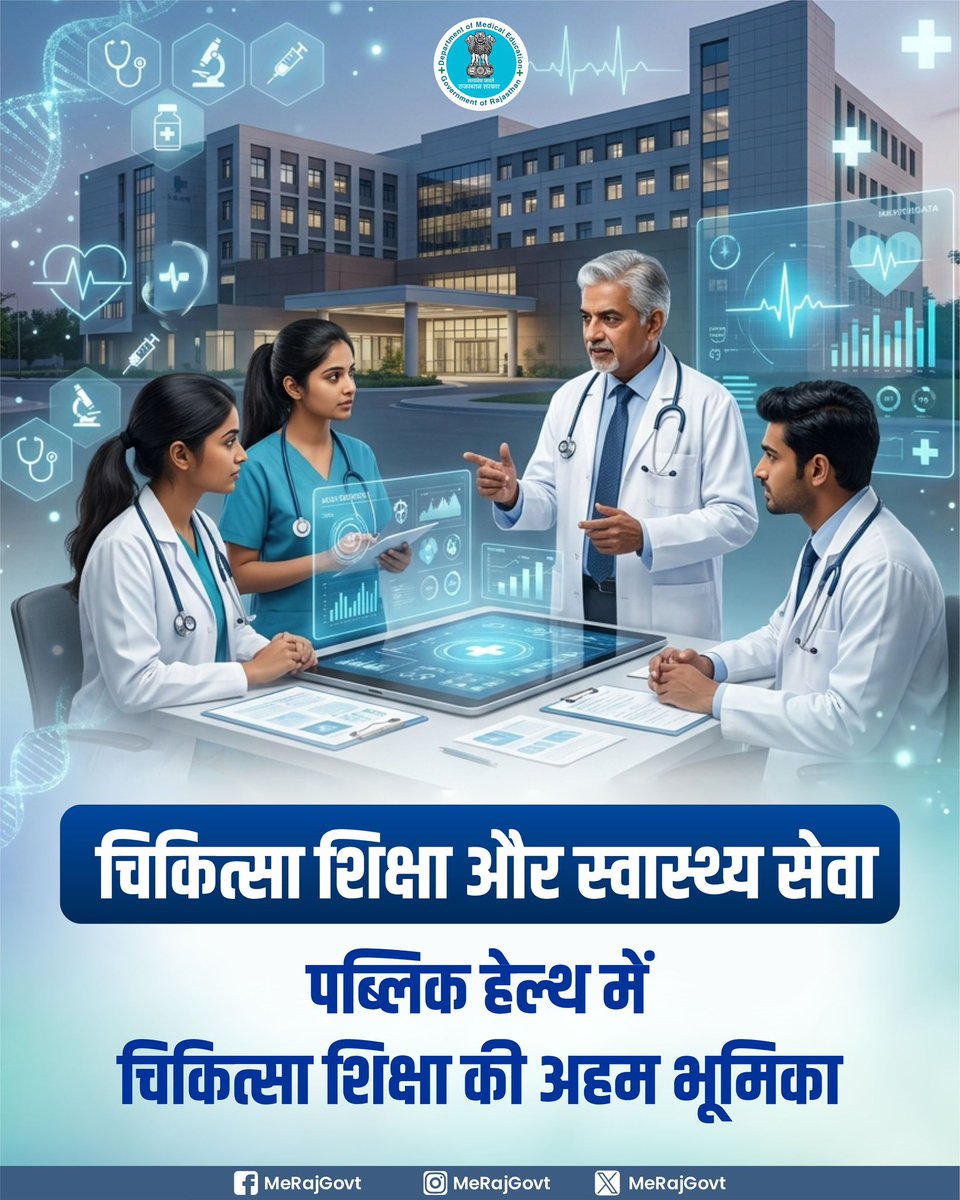 Department of Medical Education, Rajasthan tweet media