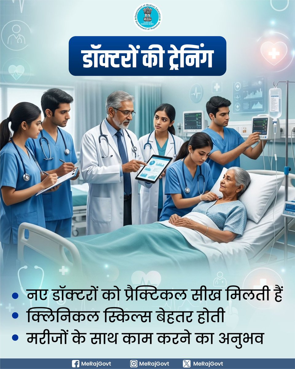 Department of Medical Education, Rajasthan tweet media