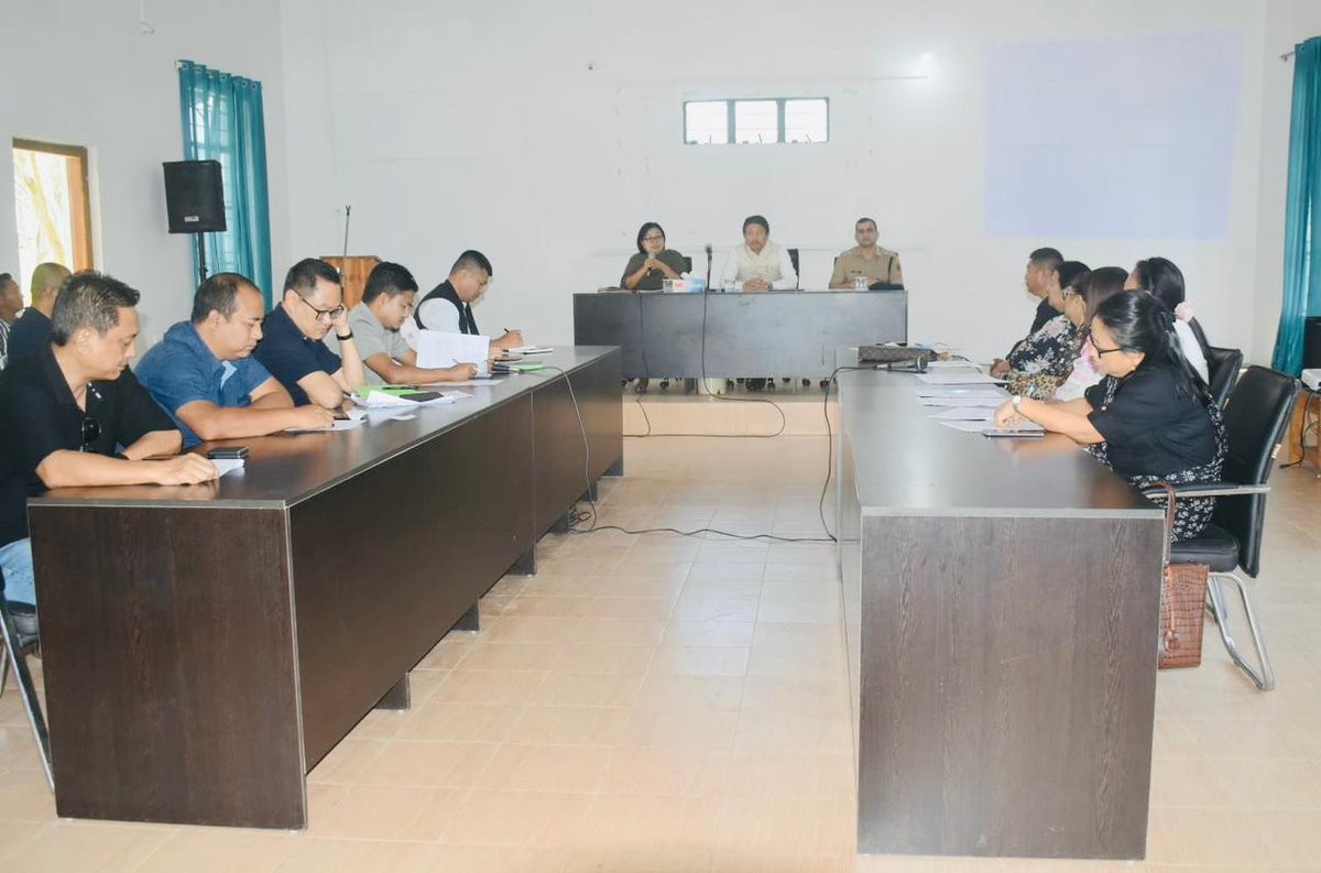 Chaired the Niuland DPDB meeting today. Took stock of matters crucial for the growth and progress of the district. All concerned departments are reminded to continue working in sync with each other for the holistic development of the district and improving the citizens' 'Ease of