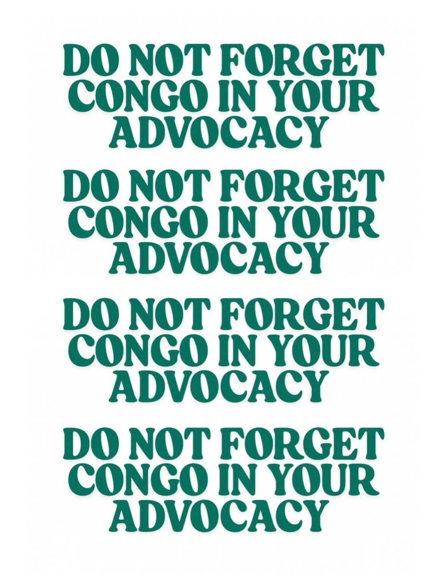 BlkHistStudies's tweet photo. There’s a genocide happening in #drccongo that no one is speaking about because the media is not picking up on it.

The people of Congo need our voices &amp; our platforms.
Don’t be silent. 🇨🇩🇨🇩 https://t.co/cnSEIqW5kc