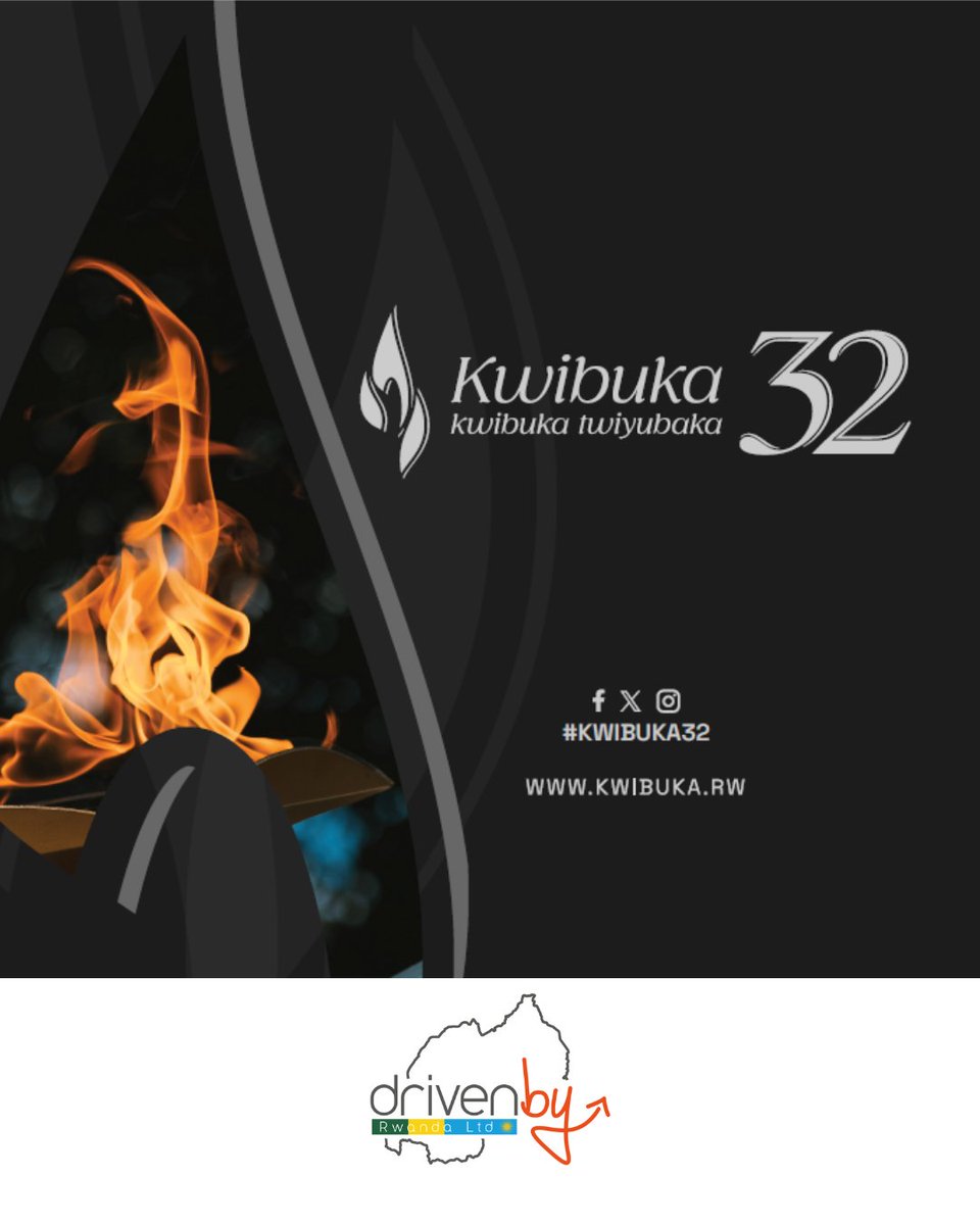 Today, We remember the Victims of the 1994 Genocide against the Tutsi. We honor the lives lost and the resilience of those who continue to rebuild.

We reaffirm our responsibility to reject genocide ideology, and ensure it never happens again.

Remember. Unite. Renew.

#Kwibuka32