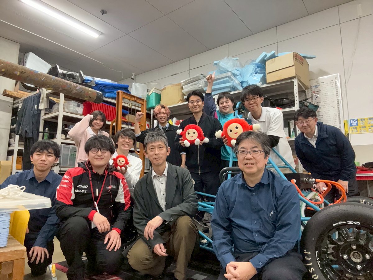 愛知工業大学 学生フォーミュラ研究会 tweet media