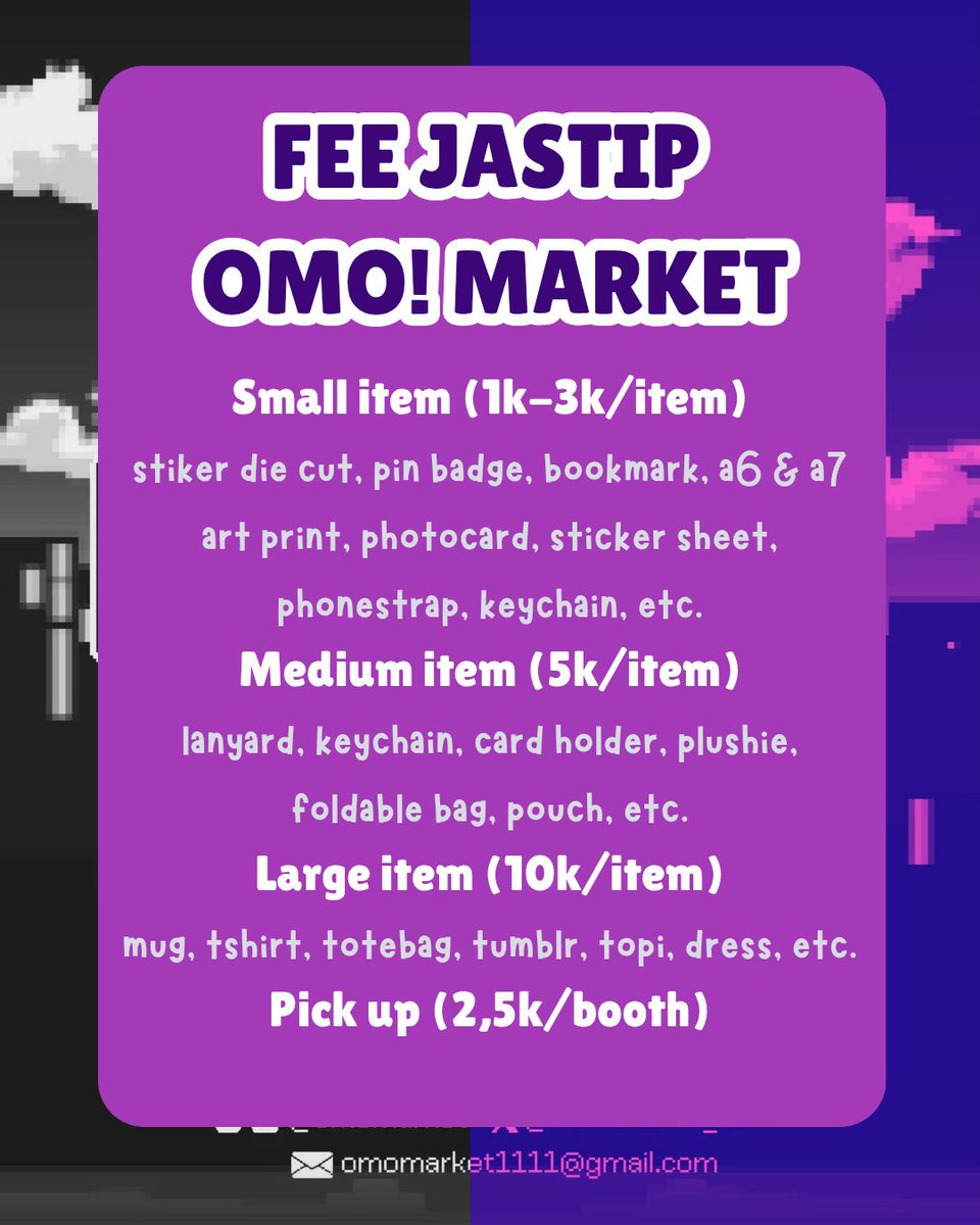 jellybeargum's tweet photo. [HELP RT &amp; LIKE REALLY APPRECIATE 💜]

HAAII GAISZ! aku udah open jastip event omo! market nih‼️ fee start from 1k aja nih 😈 pengiriman from bogor 🚘 yang mau jastip sung pc atau join grub nyaa yaa 💃🏻 #zonauang

🗓 11 April 2026
🏷 tnc &amp; fee cek pict 
📎 https://t.co/aGhEGHSYuP https://t.co/Blx0pKtB6V