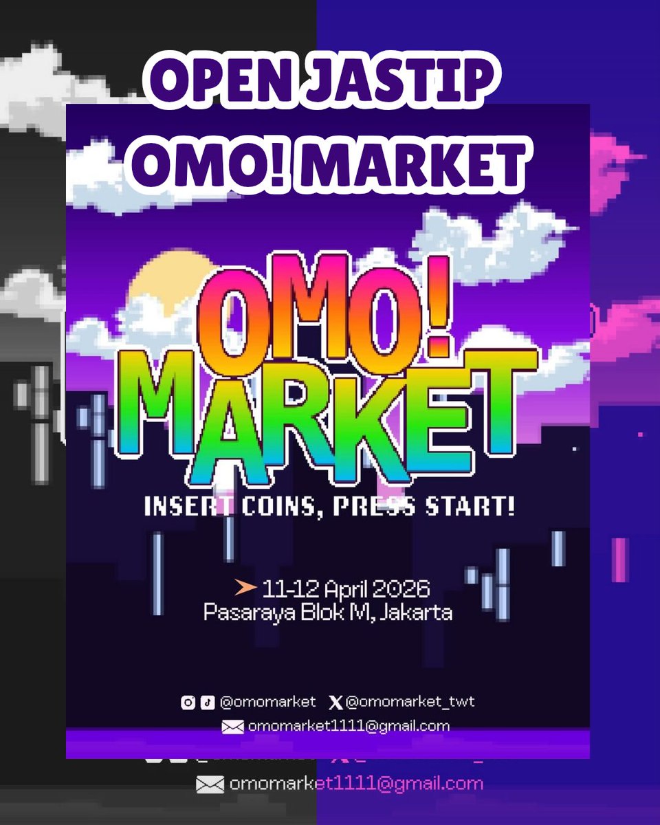 jellybeargum's tweet photo. [HELP RT &amp; LIKE REALLY APPRECIATE 💜]

HAAII GAISZ! aku udah open jastip event omo! market nih‼️ fee start from 1k aja nih 😈 pengiriman from bogor 🚘 yang mau jastip sung pc atau join grub nyaa yaa 💃🏻 #zonauang

🗓 11 April 2026
🏷 tnc &amp; fee cek pict 
📎 https://t.co/aGhEGHSYuP https://t.co/Blx0pKtB6V