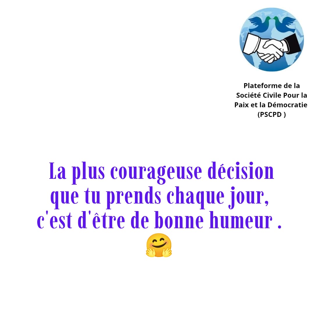 pscpd_bouake's tweet photo. Bonne semaine à toutes et à tous !

Même si hier lundi était férié, une nouvelle semaine commence avec son lot d’opportunités 💪😊Restons motivés, positifs et engagés pour atteindre nos objectifs !

Excellente semaine à tous 🙌 https://t.co/5vhz3EOK81