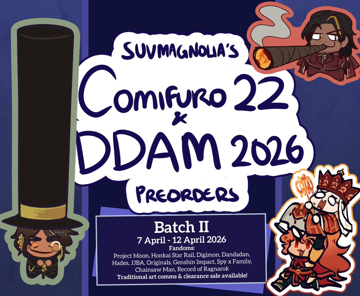 suv/keran | CF22 (K-47b) & DDAM '26 tweet media