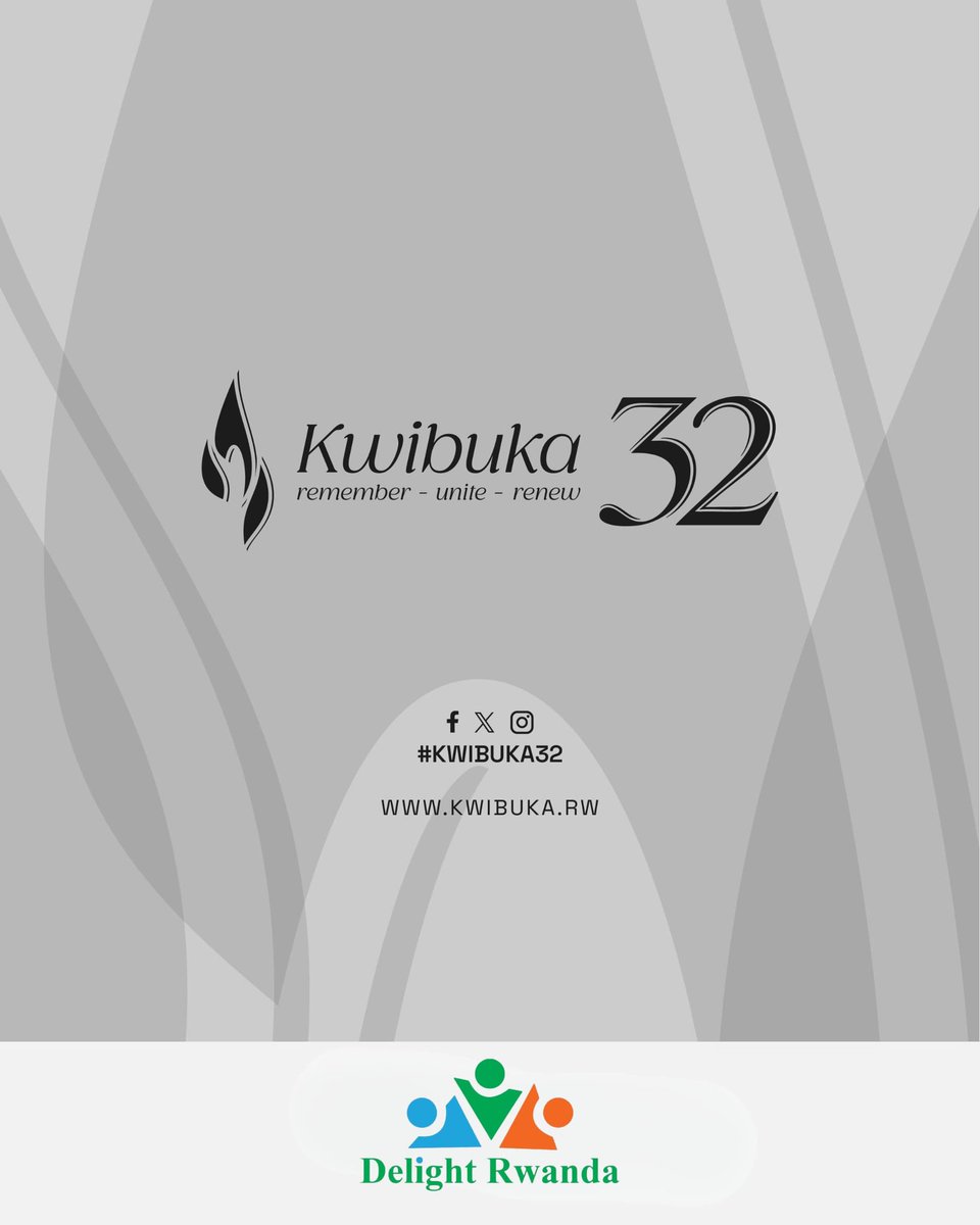 DelightRwanda1's tweet photo. #DelightRwanda yifatanyike n'abanyarwanda n'inshuti z'u Rwanda kwibuka ku nshuro ya 32 Jenoside yakorewe Abatutsi 
mu 1994. Twese tuzirikane kubaka ubumwe buzira amacakuburi! Twibuke Twiyubaka. https://t.co/9o3WPrkevk