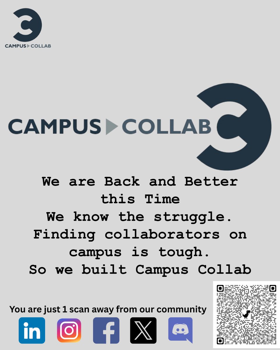 campusc0llab's tweet photo. Building Campus Collab: tools designed for how students actually work.

Not Slack, Docs, or dead WhatsApp groups. Something built for university life.

Building in public from today. Follow the journey 🧵

#CampusCollab #BuildingInPublic #EdTech https://t.co/DSio6UieXB