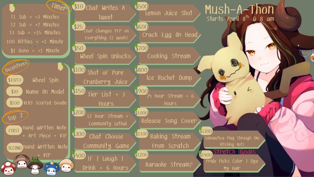 TOMORROW IS THE DAY!!! I’m super excited to come back to streaming and spend time with everyone! I’m not a big fan of my birthday but I’m excited to celebrate the day with yall! No idea what we are playing yet but it’ll be fun no matter what!!!