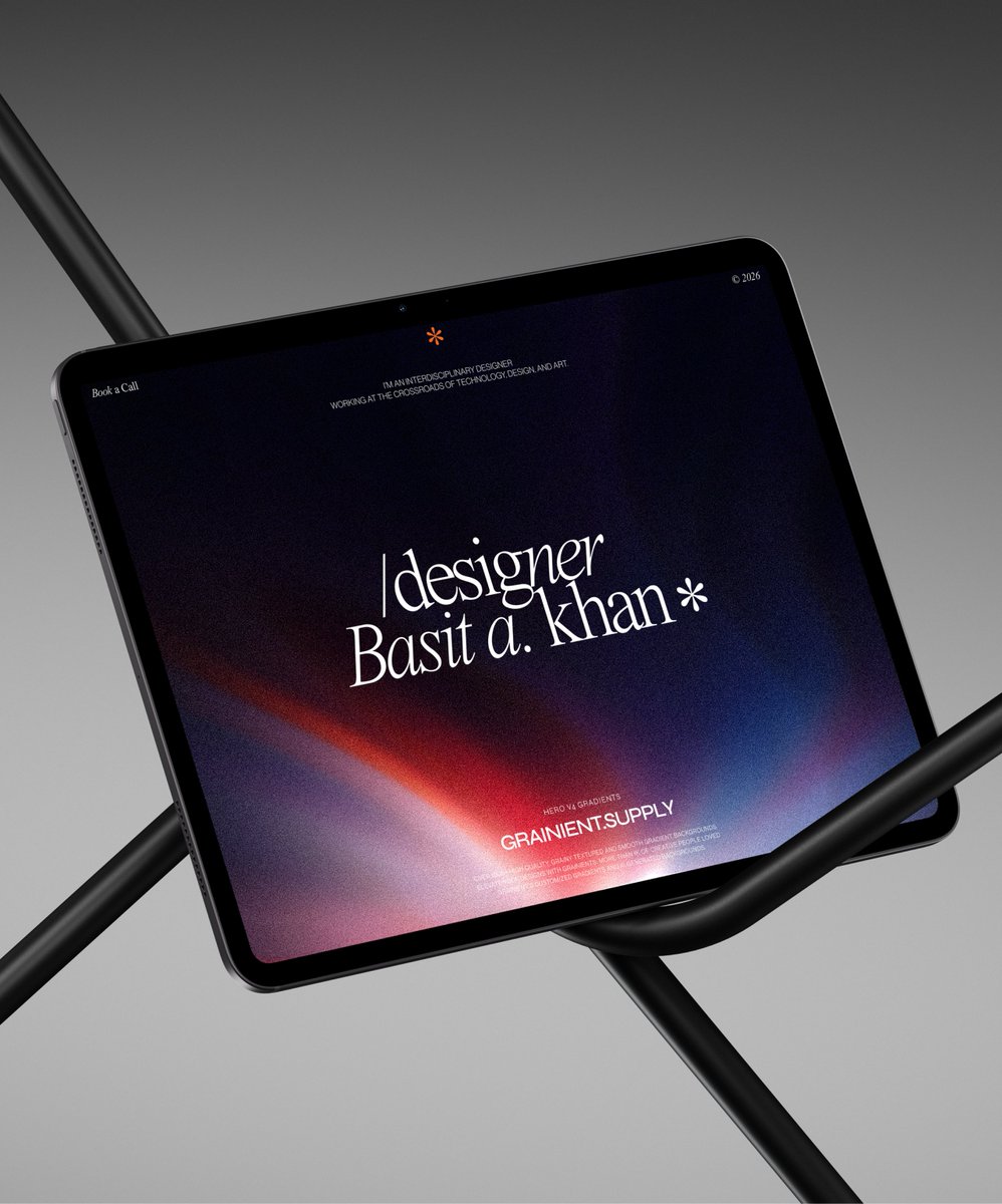 basit_designs's tweet image. The new Hero Gradient collection for the landing pages will be added soon. Here is the first look. How's that?