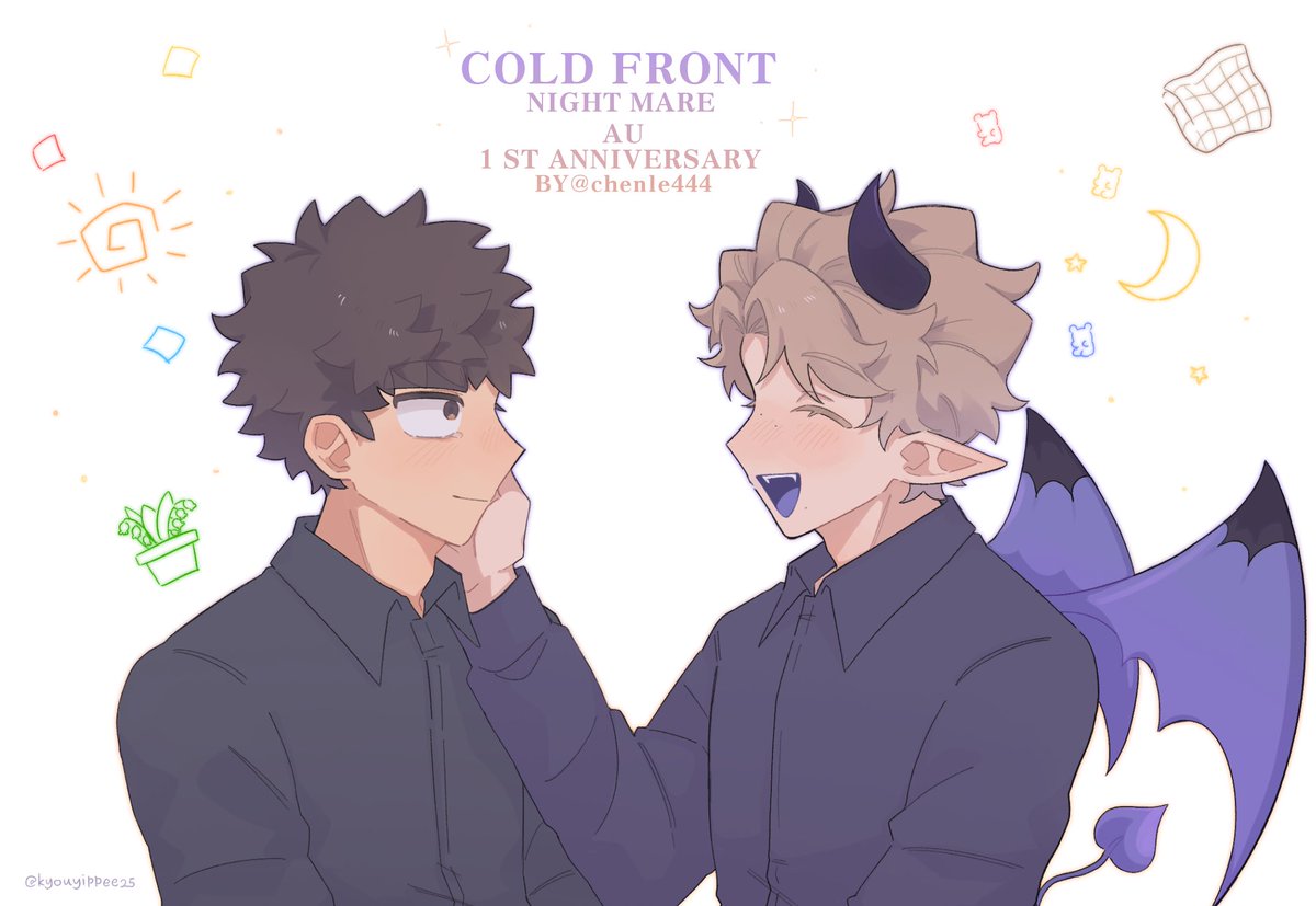 kyouyippee25's tweet photo. @chenle444 Happy 1st Anniversary, Nightmare!!
I drew a celebratory illustration!! I really love your AU!!
I’ll keep cheering you on!!🥰🫂💖✨✨ https://t.co/gpwcwHKH55
