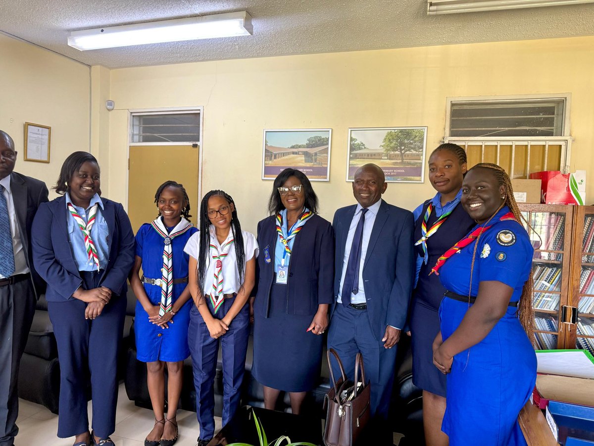 yess_zimbabwe's tweet photo. Today we paid a courtesy call to the Provincial Education Director for the Harare Metropolitan Province. We discussed our core initiatives and how we plan to make an impact in schools around Zimbabwe.
#yessgirlsmovement #zimbabwegirlguide #norecno https://t.co/XIN2j9QJzw