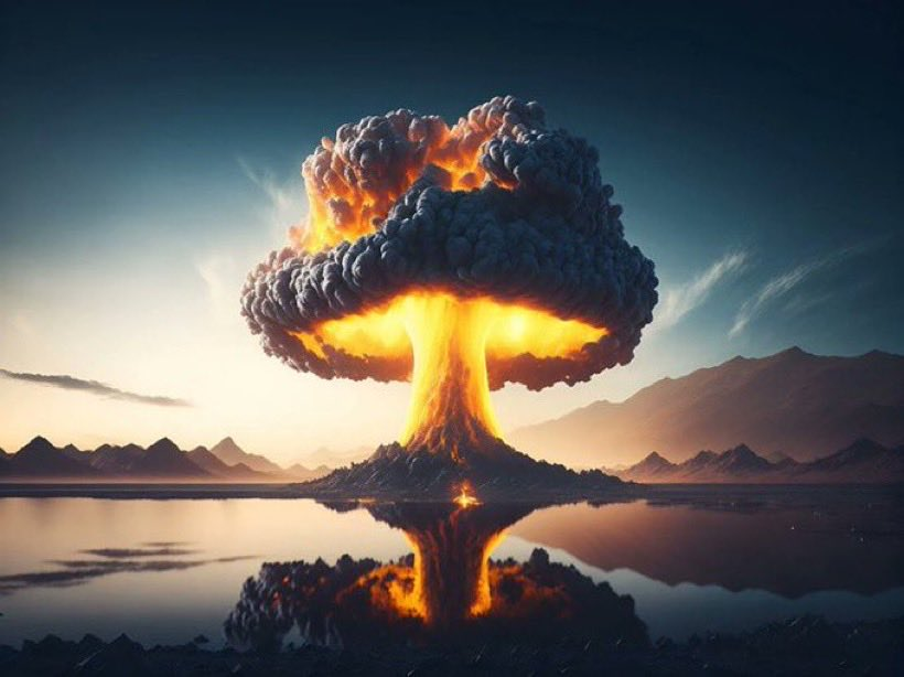DeFiTracer's tweet photo. 🚨 BREAKING:

🇺🇸🇮🇷 PRESIDENT TRUMP JUST SAID THAT: "A WHOLE IRAN CIVILIZATION WILL DIE TONIGHT"

INSIDERS SAY THERE'S A BIG CHANCE THAT U.S. WILL ORDER A NUCLEAR STRIKE ON IRAN

SOMETHING EXTREMELY BAD IS COMING TONIGHT... https://t.co/jaHuSbFQW3