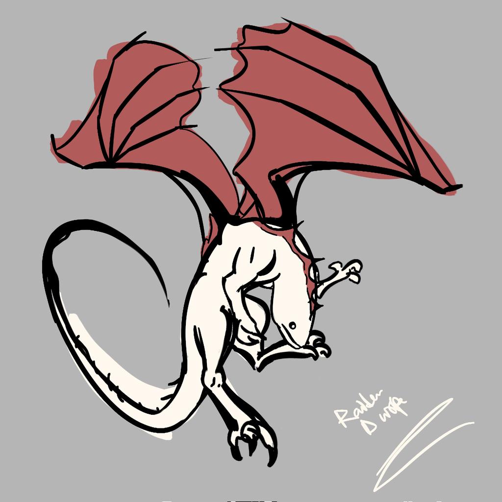 Stochastiswolfe's tweet image. I know I don't show it, but I'm obsessed with bat wings and creatures that may breathe 🔥.

This is just a rough sketch. His name is BEL-gabard.
I will animate him in time.