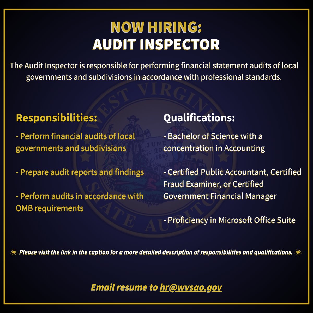 Auditor Mark A. Hunt tweet media