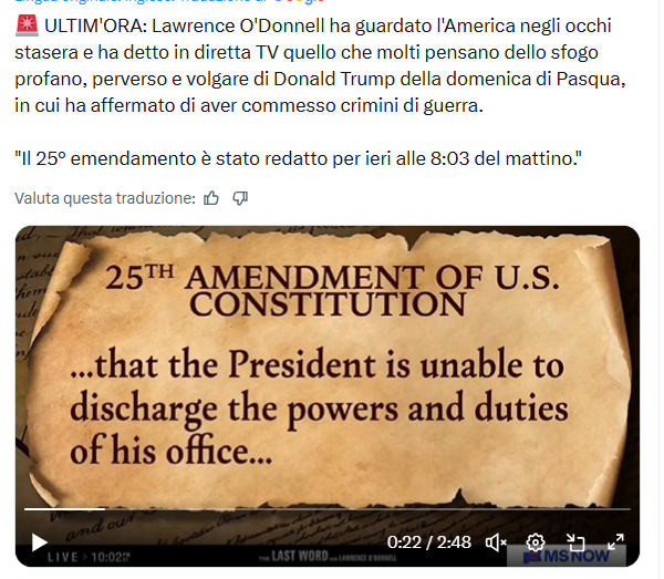#25TH AMENDMENT #TRUMP