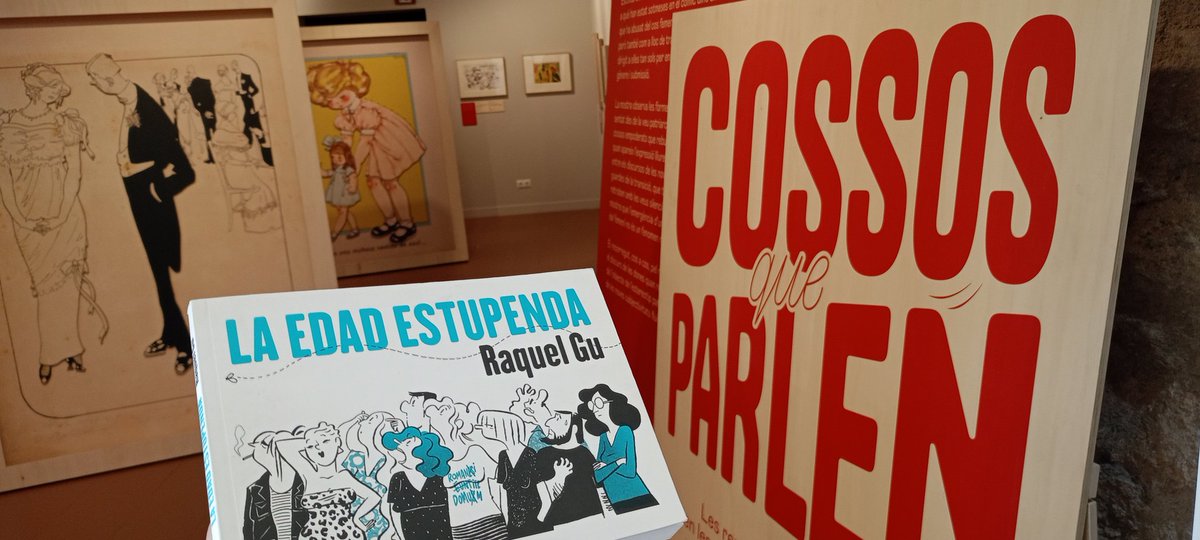 JoseLuisSTAP's tweet photo. @jande_editorial @PENCatala @Palestina_cat @LeLombard @NormaEdEnCatala @NormaEditorial @juliahumet @Capitan_Swing S'inaugura el 14 d'abril, al Museu Torre Baldovina, l'exposició: "Cossos que parlen. Les representacions del cos en les autores de còmic. 1910-2022"

Us recomano:

"La edad estupenda" Raquel Gu
"Us" @Hammer_moon
"Estamos todas bien" Anna Penyas
"@lola_vendetta_" Raquel Riba Rossy https://t.co/XpqQI4VLsA