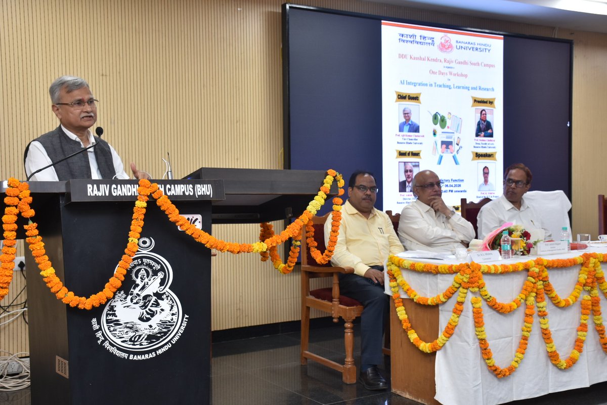 BHU Official tweet media