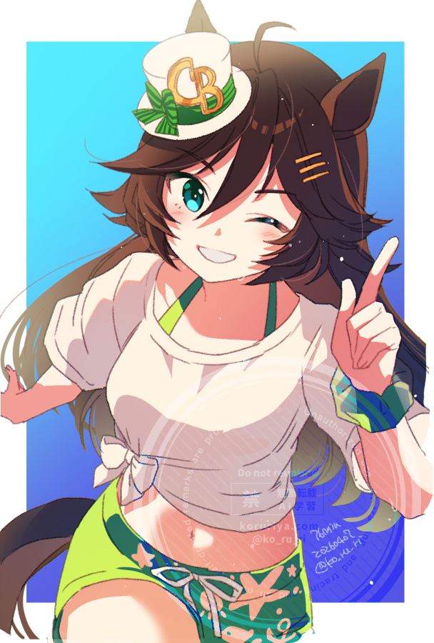 こるり*プリステ ウマ54/コミ1 TP24a tweet media