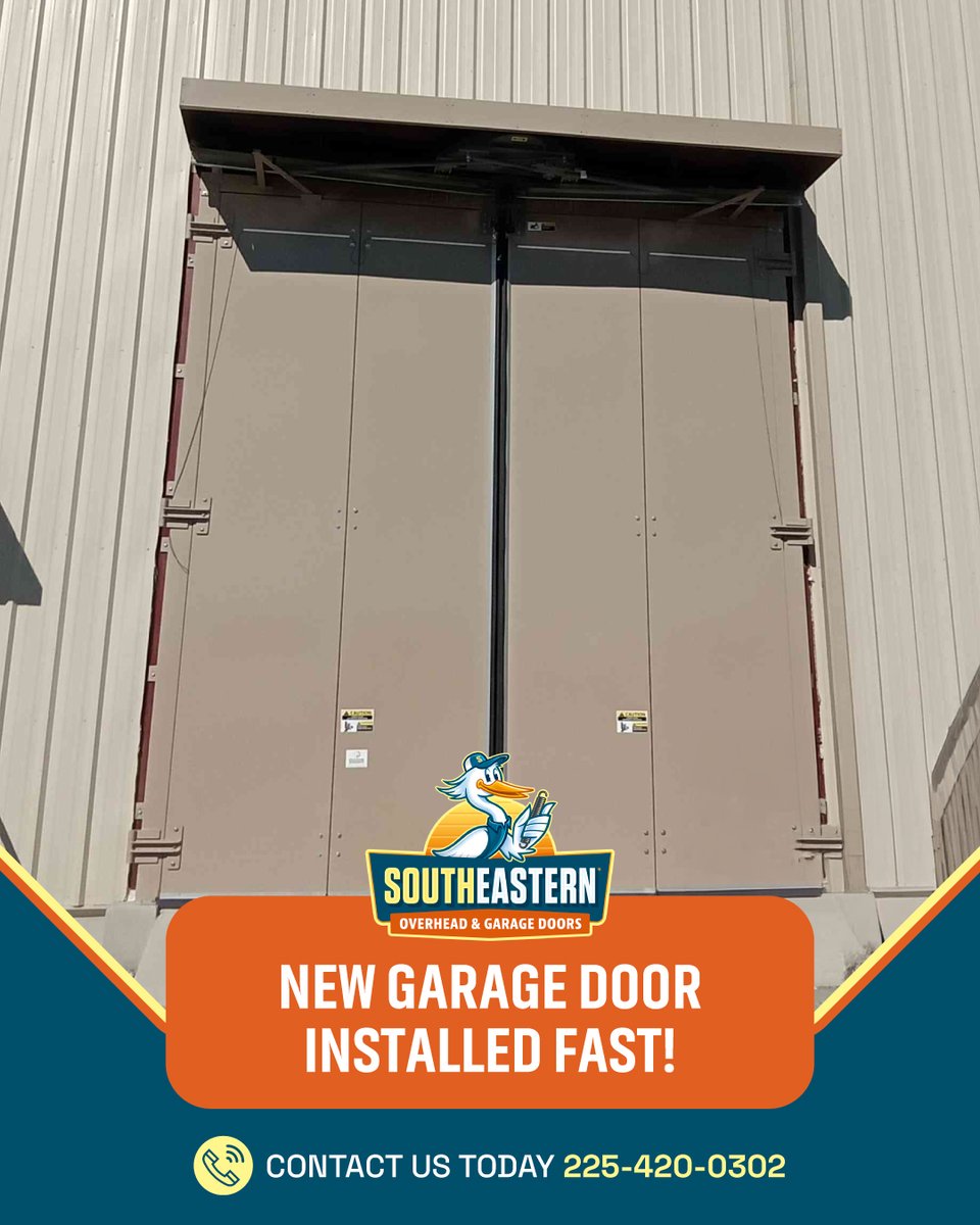 Southeaste18933's tweet image. How long does a garage door installation take? ⏱️
Most garage door installations can be completed in just a few hours by trained professionals. That means a fast upgrade and minimal disruption to your day.
📞 225-420-0302

#GarageDoorInstall #HomeImprovement #GarageDoorExperts