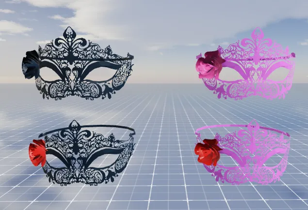 idk_rblxdev's tweet photo. Masquerade masks!

#ROBLOX | #RobloxDev | #Robloxdevs | #robloxart | #blender | #b3d | #3dart https://t.co/wl8bv1DNzZ