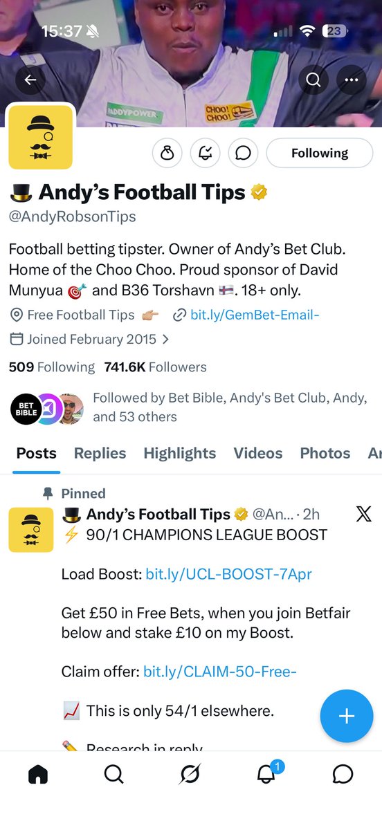 jamiesleight24's tweet photo. @AndyRobsonTips Up the champions league nights!! On your boost as well 🔥 https://t.co/EA9kCvxFPX