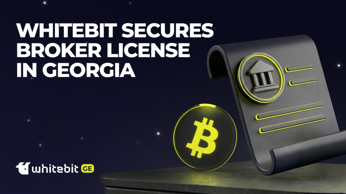CoinGapeMedia's tweet image. ⚡️ @WhiteBit Secures #Georgia Broker License, Expands Regulated Crypto Access

The #license expands access for Georgian users and aligns with the exchange’s ongoing push into #regulated markets through a locally registered entity.

Full story in comments 👇