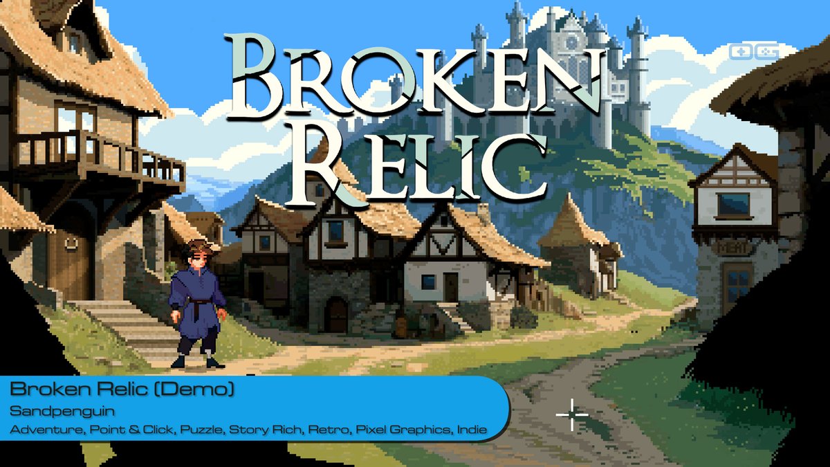 OverageGmngCom's tweet image. OG plays Broken Relic (Demo)!
youtube.com/watch?v=LSuPpE…

Like &amp;amp; Sub!

@sandpenguin

#BrokenRelic #PointAndClick #PixelArt #AdventureGame #ComedyAdventure #RetroGaming #IndieGameTrends #IndieWatch #IndieDev #GameDev #IndieGameDev #IndieGame #IndieGames #Gameplay #LetsPlay #Gaming